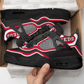Cincinnati Reds Aj4 Sneakers Custom Shoes-Gear Wanta