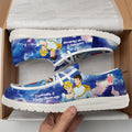 Cinderella And Prince Charming Canvas Loafer Shoes Vanlentine's Gifts Idea-gearwanta.com