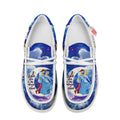 Cinderella And Prince Charming Canvas Loafer Shoes Vanlentine's Gifts Idea-gearwanta.com