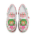 Cindy Lou Who Christmas Ugly Canvas Loafer Shoes-gearwanta.com