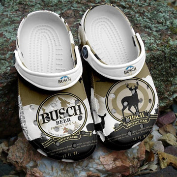Classic Busch Beer Trophy Can Clogs