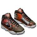 Cleveland Browns J13 Sneakers Custom Shoes-Gear Wanta