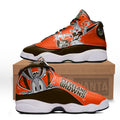 Cleveland Browns J13 SneakersCustom Shoes-Gear Wanta