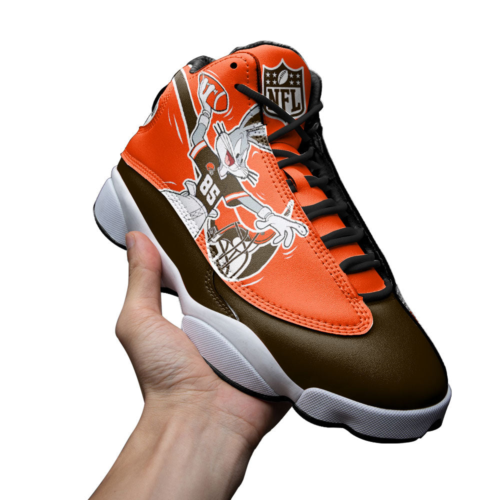 Cleveland Browns J13 SneakersCustom Shoes-Gear Wanta