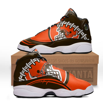 Cleveland Browns J13 Sneakers Custom Shoes-Gear Wanta