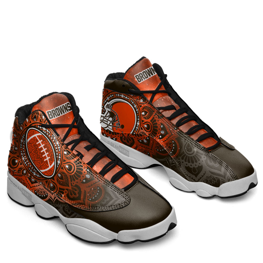 Cleveland Browns J13 Sneakers Custom Shoes-Gear Wanta