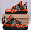 Cleveland Browns Aj4 Sneakers Custom Shoes-Gear Wanta