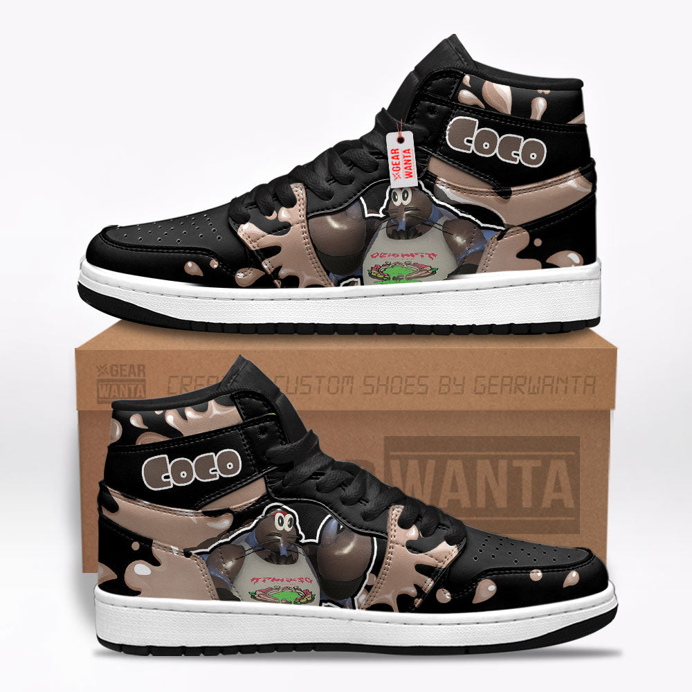 Coco Splatoon J1 Shoes Custom For Fans TT20-Gear Wanta