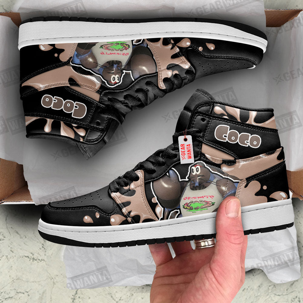 Coco Splatoon J1 Shoes Custom For Fans TT20-Gear Wanta