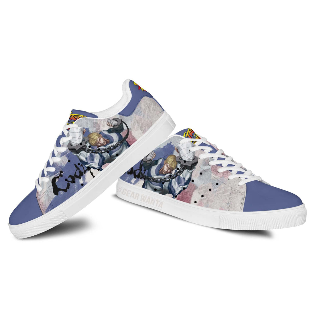 Cody Stan Shoes Custom Street Fighter Game Shoes-Gear Wanta