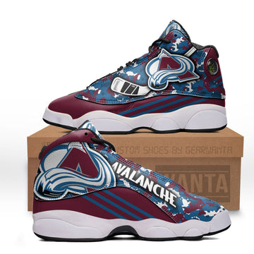 Colorado Avalanche J13 Sneakers Custom Shoes-Gear Wanta