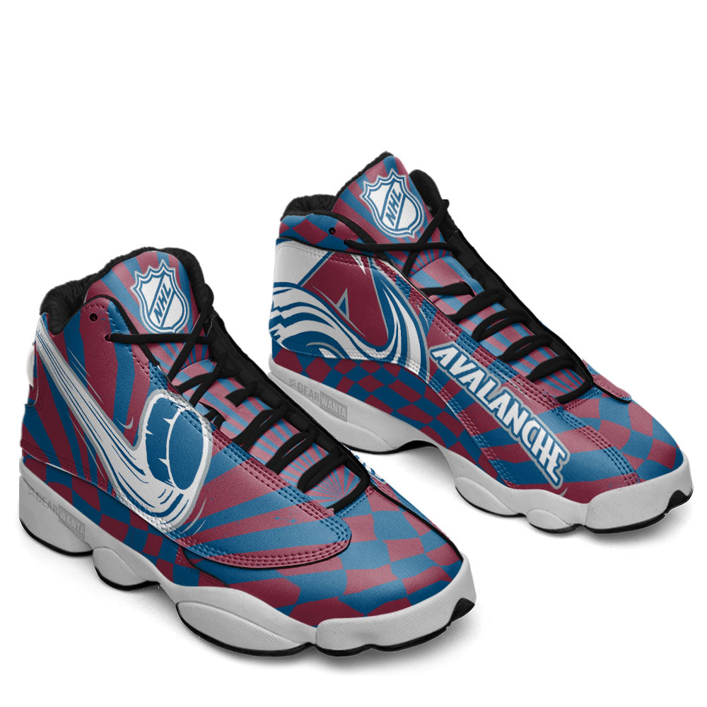 Colorado Avalanche J13 Sneakers Sport Custom Shoes-Gear Wanta