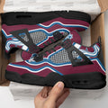 Colorado Avalanche Aj4 Sneakers Custom Shoes-Gear Wanta