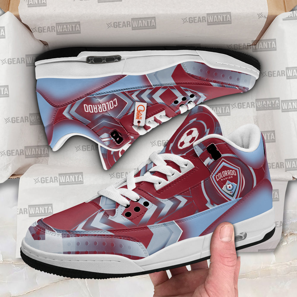 Colorado Rapids J3 Sneakers Custom Shoes-Gear Wanta