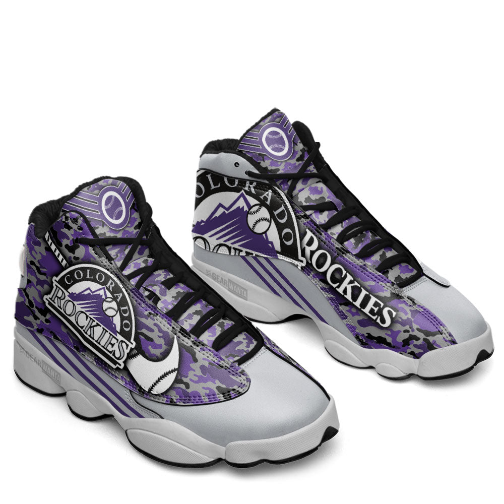 Colorado Rockies J13 Sneakers Custom Shoes-Gear Wanta