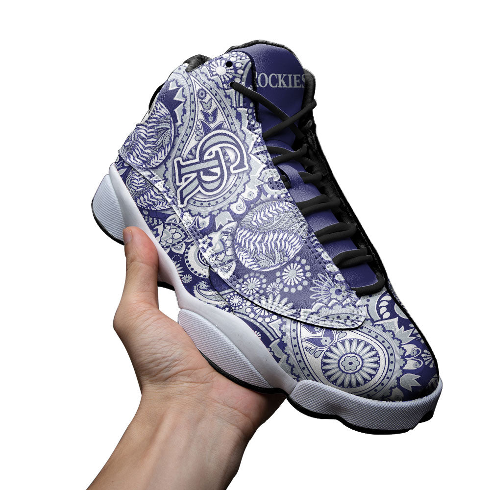 Colorado Rockies J13 Sneakers Custom Shoes-Gear Wanta