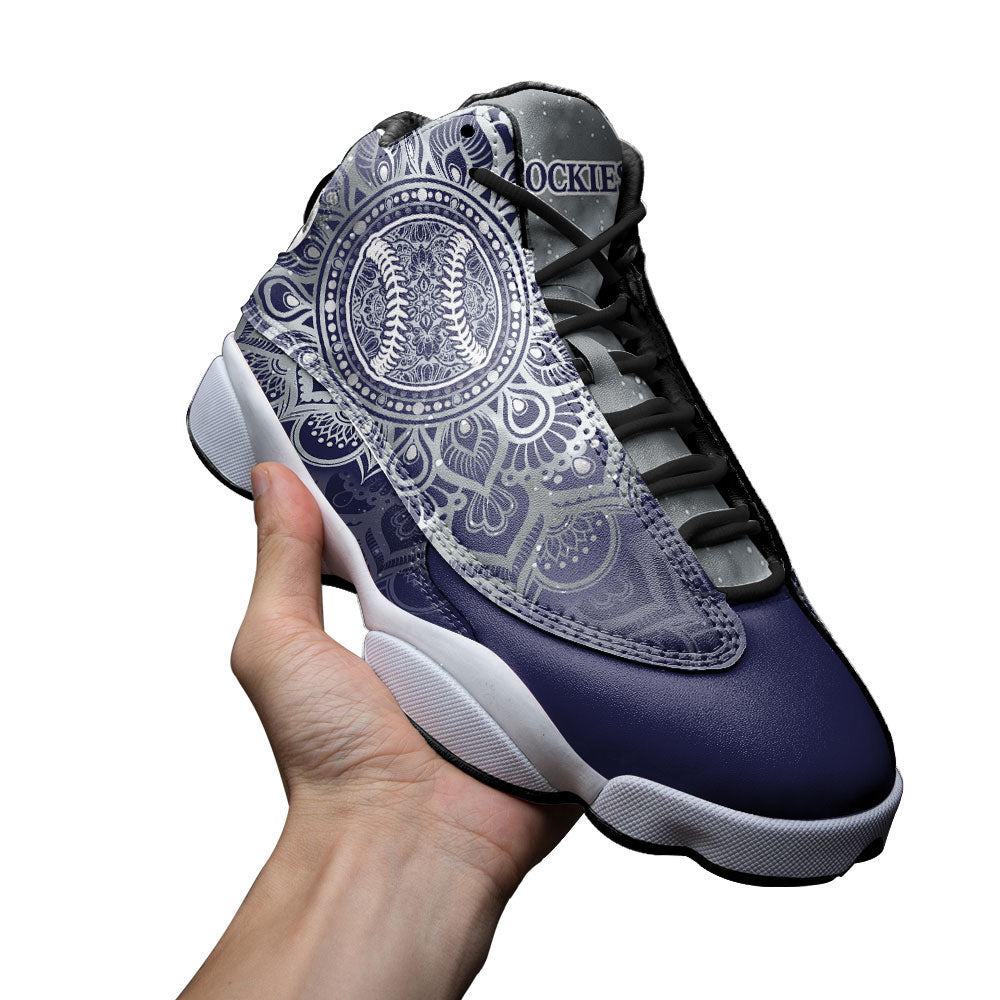 Colorado Rockies J13 Sneakers Custom Shoes-Gear Wanta