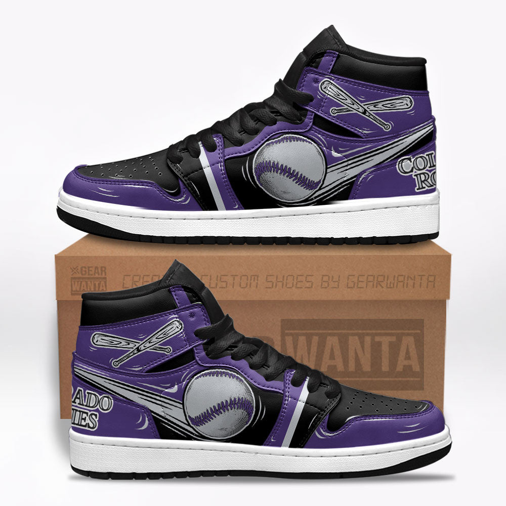 Colorado Rockies Shoes Custom Gifts Idea For Fans TT13-Gear Wanta