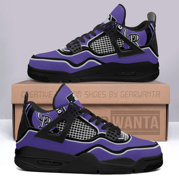 Colorado Rockies Aj4 Sneakers Custom Shoes-Gear Wanta