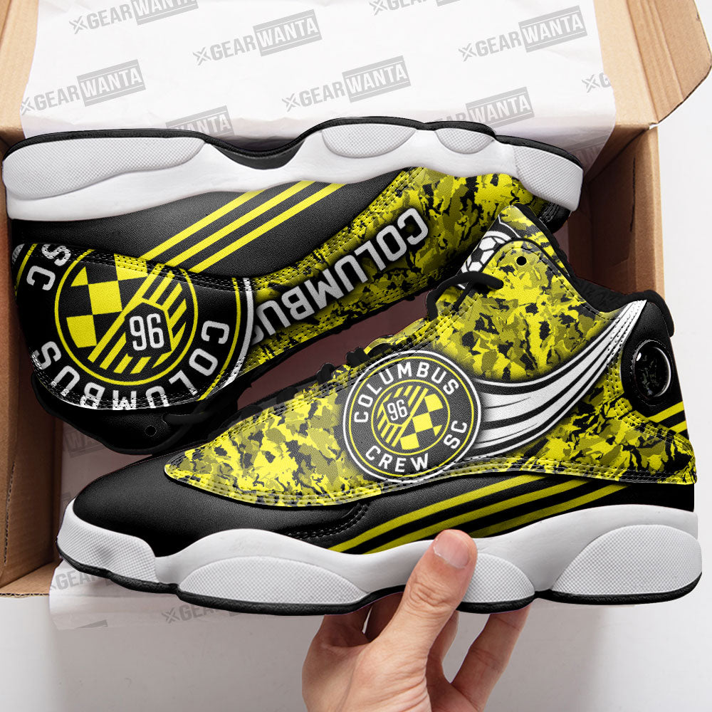 Columbus Crew J13 Sneakers Custom Shoes-Gear Wanta