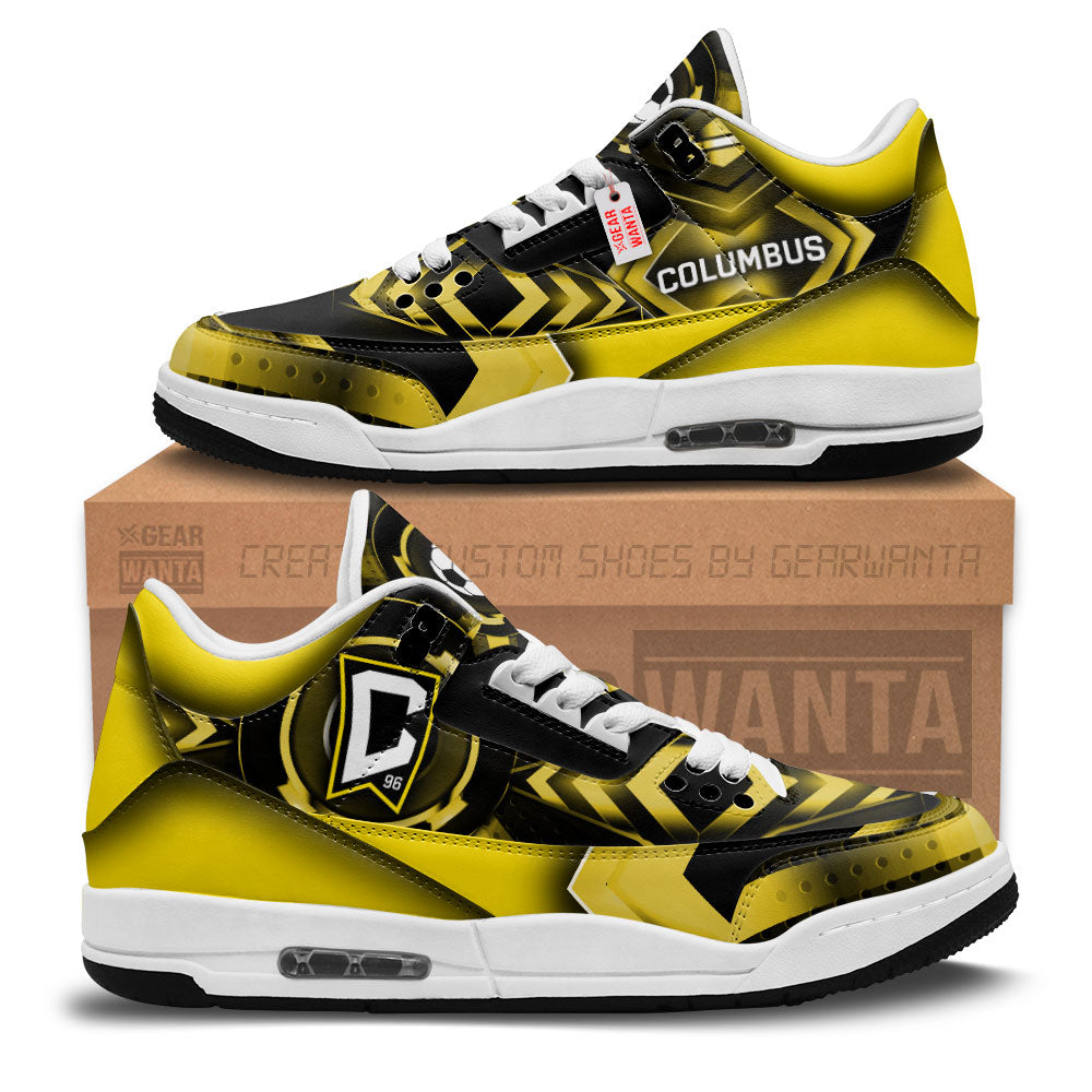 Columbus Crew J3 Sneakers Custom Shoes-Gear Wanta