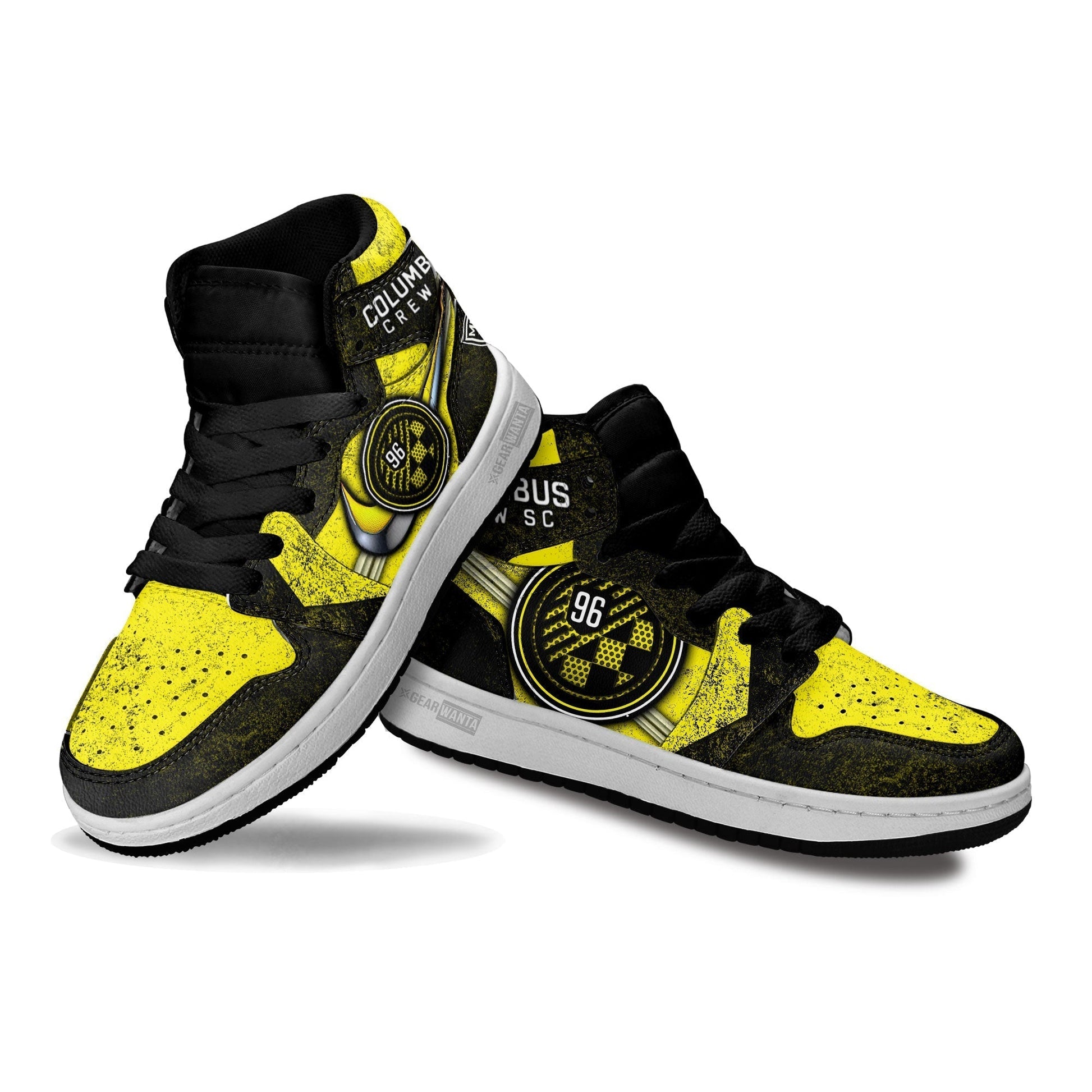 Columbus Crew Kid J1 Sneakers Custom Shoes For Kids-Gear Wanta