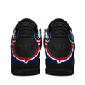 Columbus Jackets Aj4 Sneakers Custom Shoes-Gear Wanta