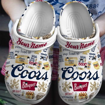 Coors Clogs Personalized Name For Men And Women