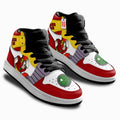 Crash Man Mega Man Kid Sneakers Custom For Kids-Gear Wanta