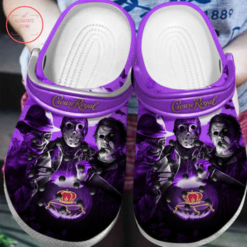 Crown Royal Halloween Movie Characters Clogs Shoes-gearwanta.com