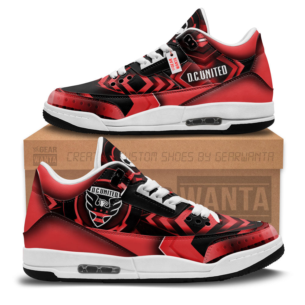 DC United J3 Sneakers Custom Shoes-Gear Wanta