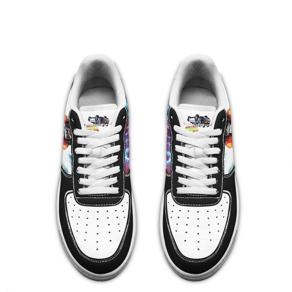 DMC-12 Delorean Back To The Future Custom Air Sneakers QD11-Gear Wanta