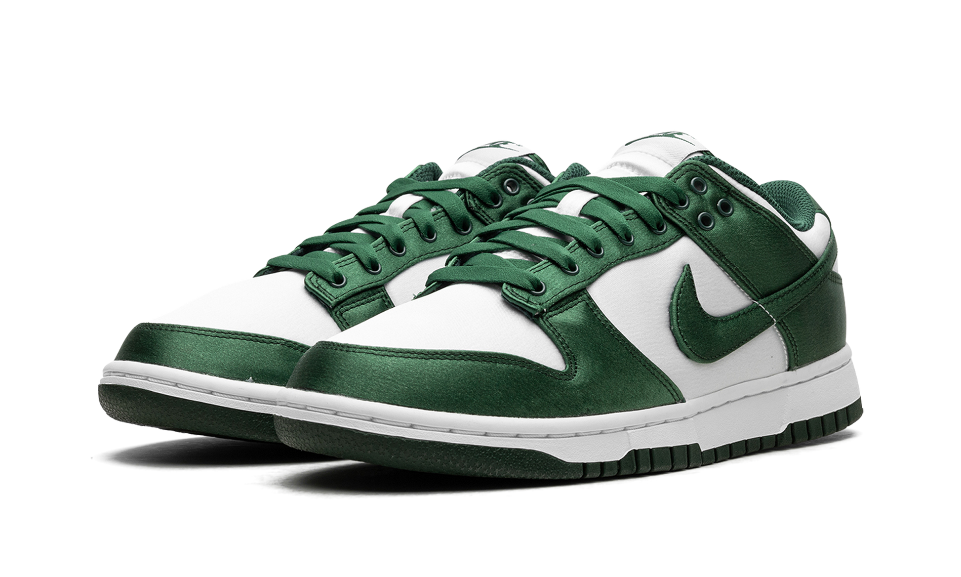 DUNK LOW WMNS "Green Satin"