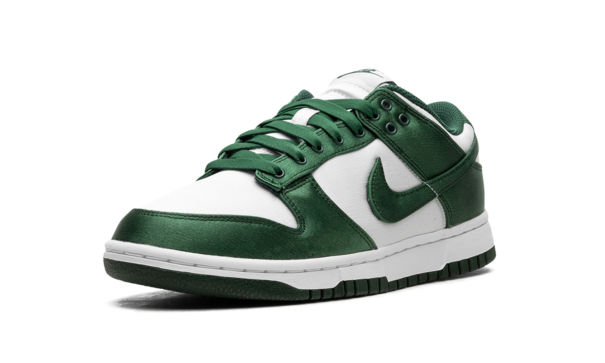 DUNK LOW WMNS "Green Satin"
