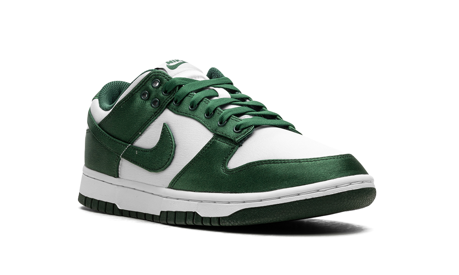 DUNK LOW WMNS "Green Satin"