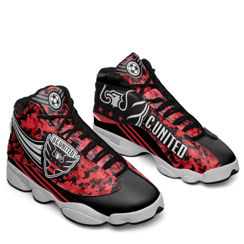 D.C. United J13 Sneakers Custom Shoes-Gear Wanta