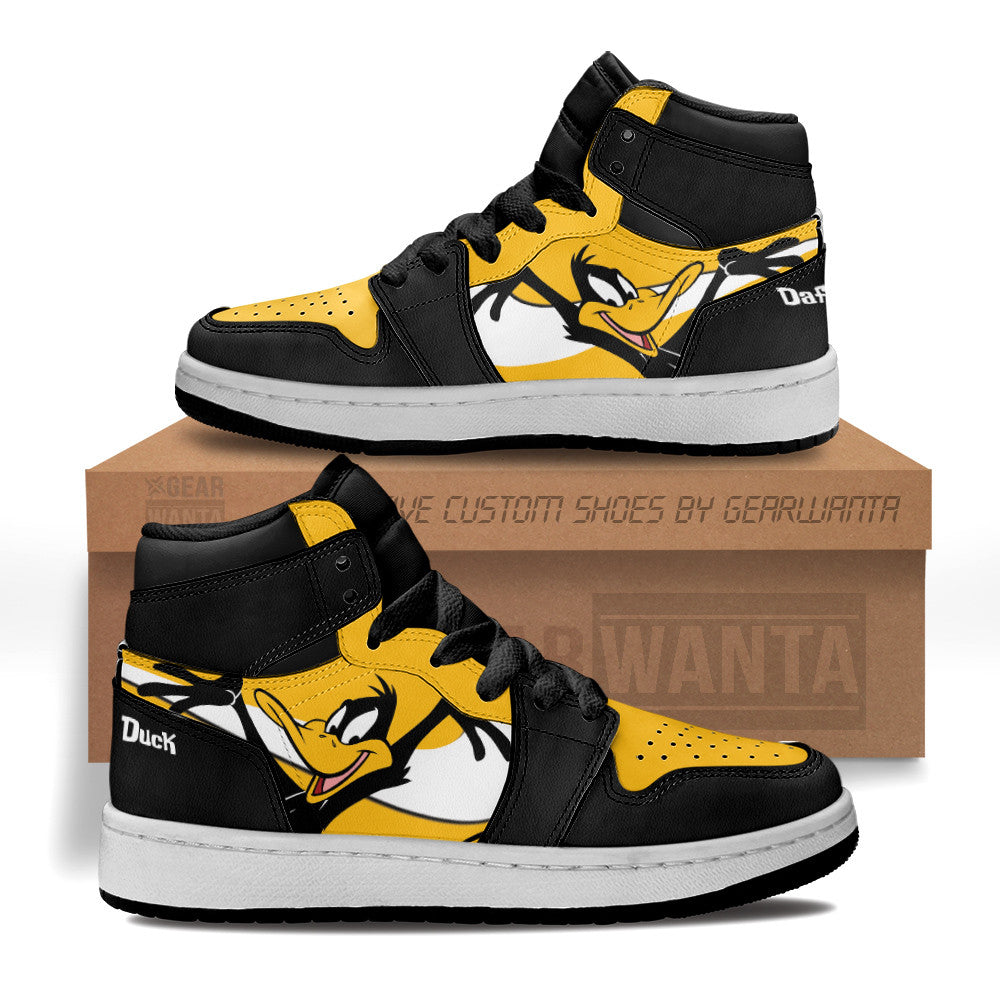 Daffy Duck Kid Sneakers Custom-Gear Wanta