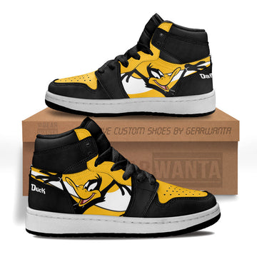 Daffy Duck Kid Sneakers Custom-Gear Wanta