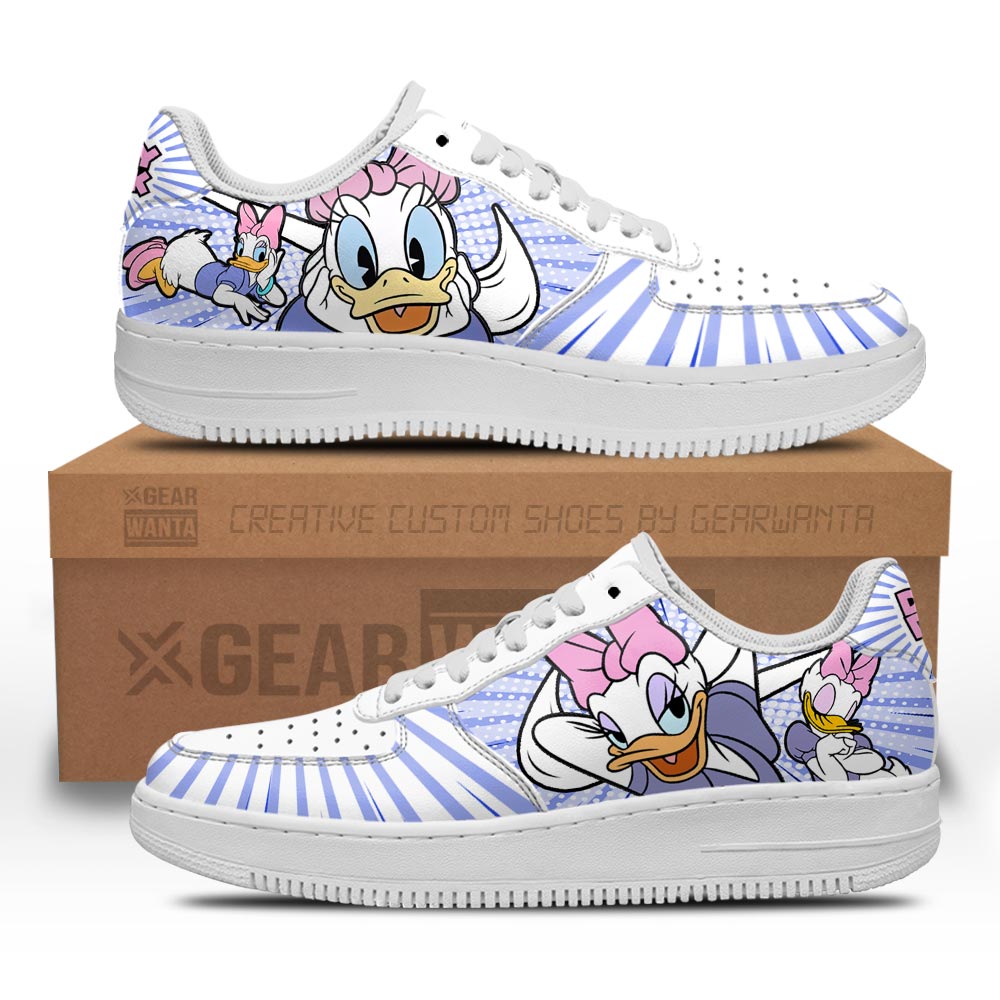 Daisy Duck Air Sneakers Custom Shoes-Gear Wanta