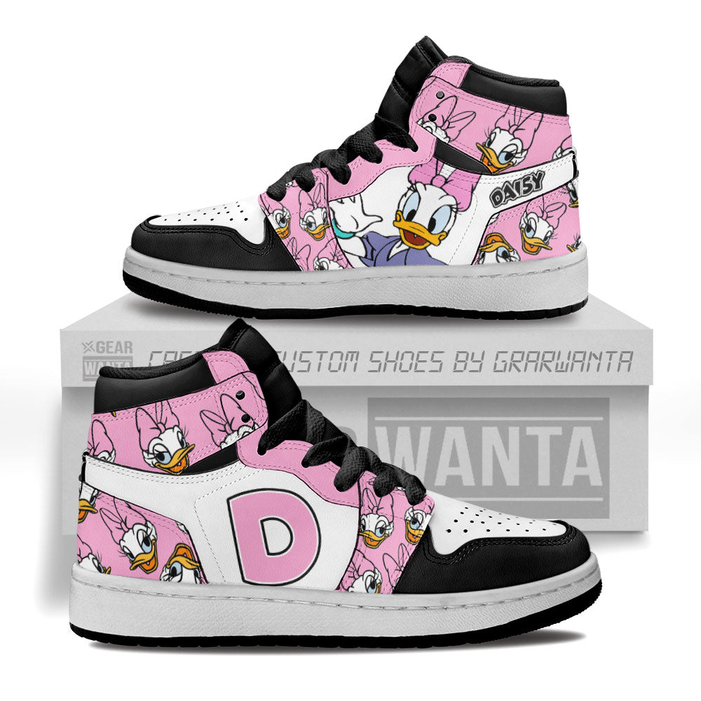 Daisy Duck Kid J1s Sneakers Cartoon Collection - Gearwanta.com