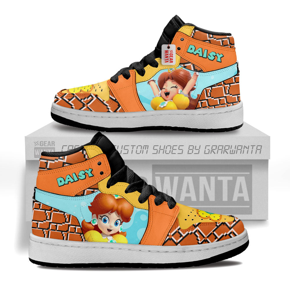 Daisy Kid J1s Sneakers Personalized Cartoon Collection - Gearwanta.com