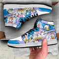 Daisy and Donald Duck J1 Shoes Custom For Fans- gearwanta.com