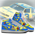 Dale Earnhardt Wrangler J1 Shoes Custom Wrangler Cars Race Sneakers-Gear Wanta