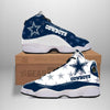 Dallas Cowboys J13 Sneakers Custom For Fans-Gear Wanta