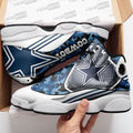 Dallas Cowboys J13 Sneakers Custom Shoes-Gear Wanta