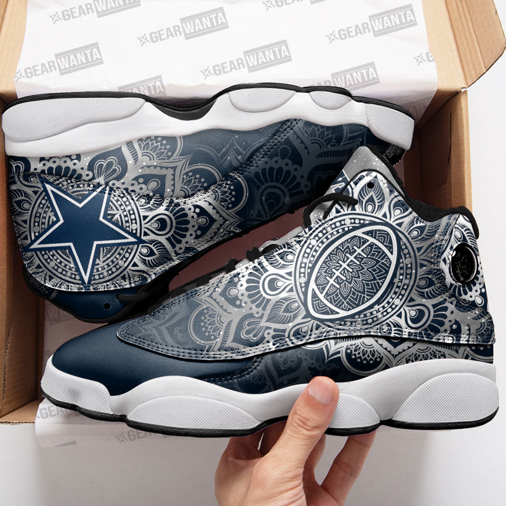 Dallas Cowboys J13 Sneakers Custom Shoes-Gear Wanta