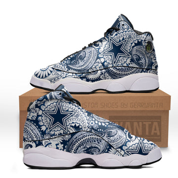 Dallas Cowboys J13 Sneakers Custom Shoes-Gear Wanta