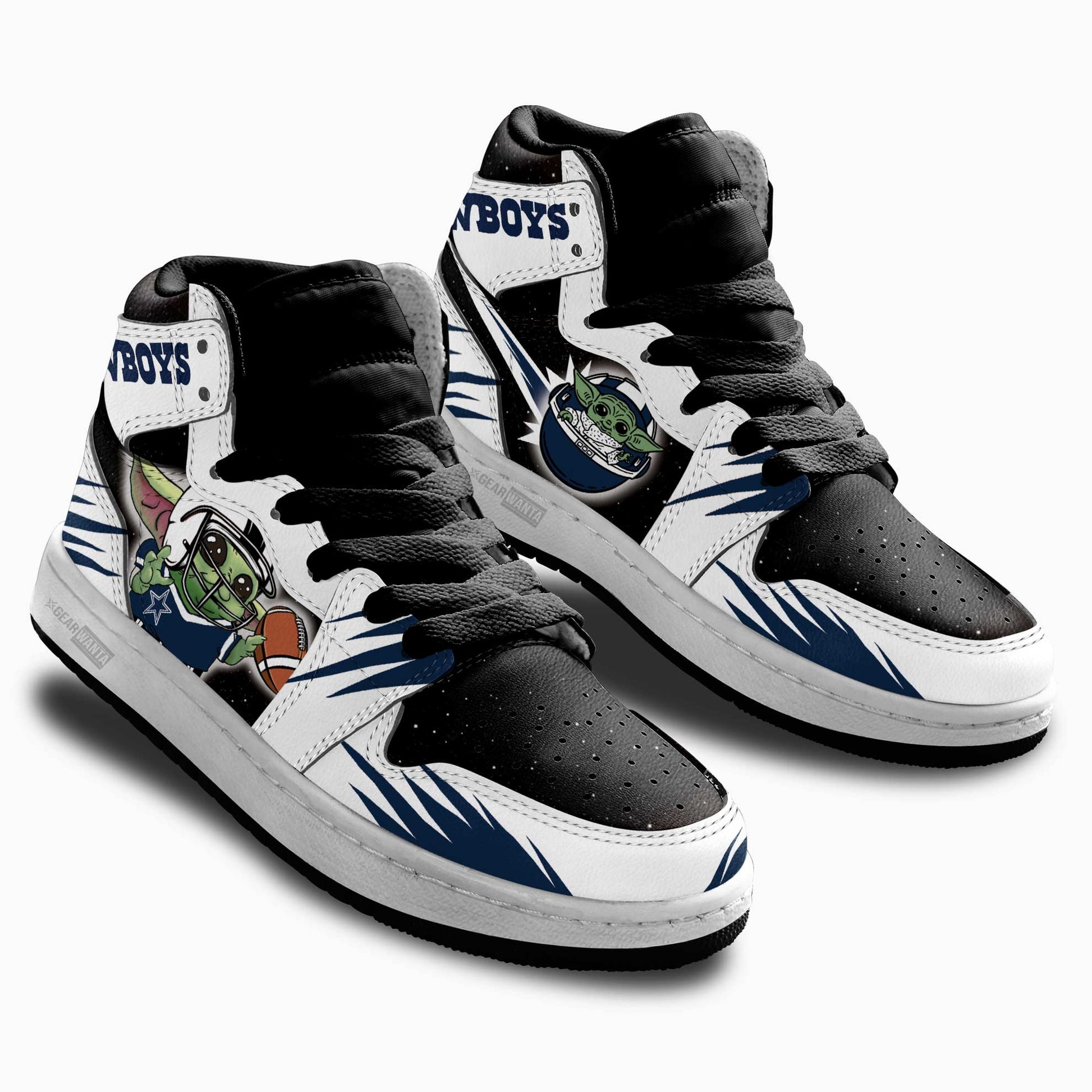 Dallas Cowboys Kid Sneakers Custom For Kids-Gear Wanta