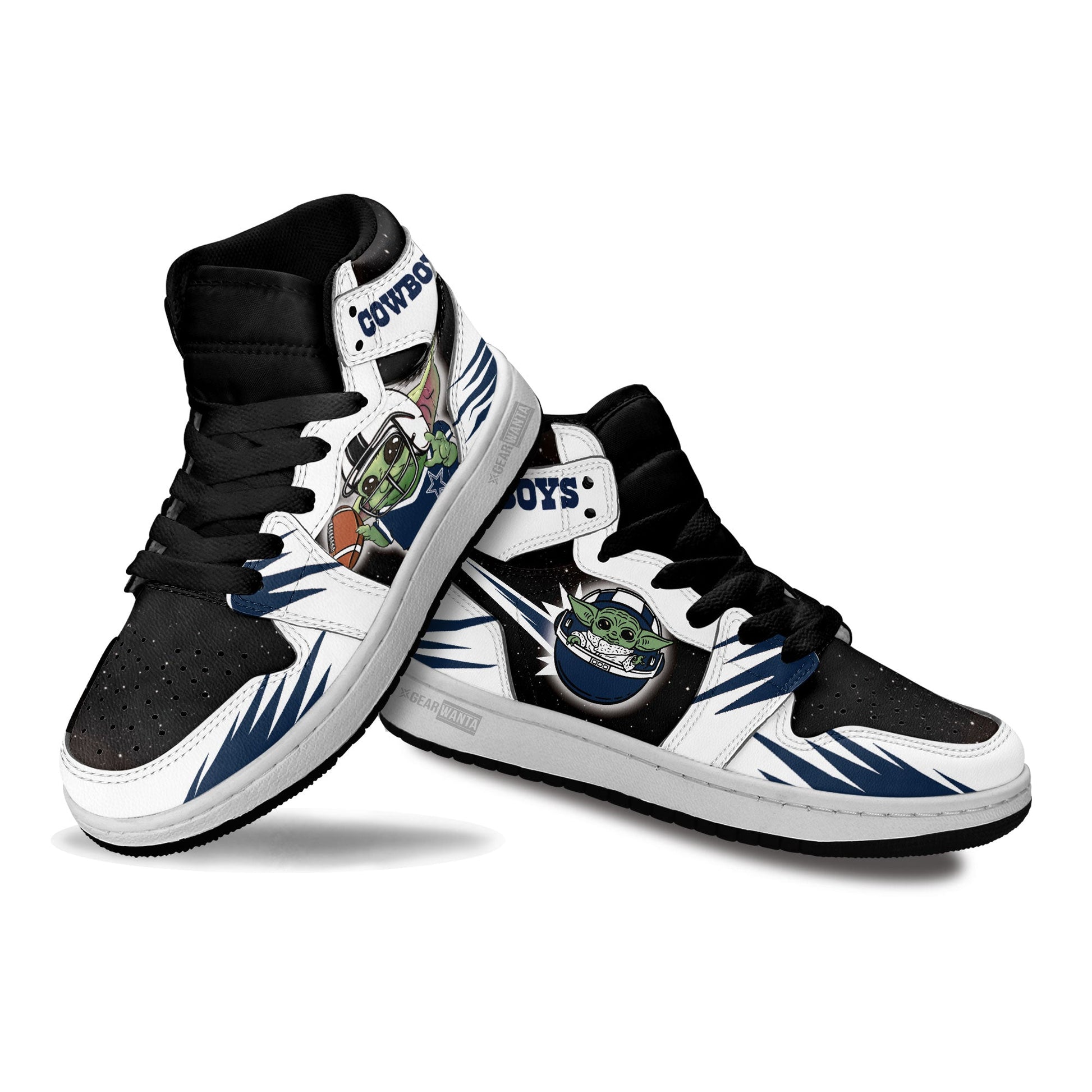 Dallas Cowboys Kid Sneakers Custom For Kids-Gear Wanta