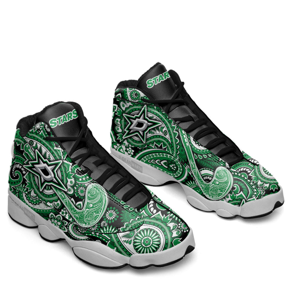 Dallas Stars J13 Sneakers Custom Shoes-Gear Wanta